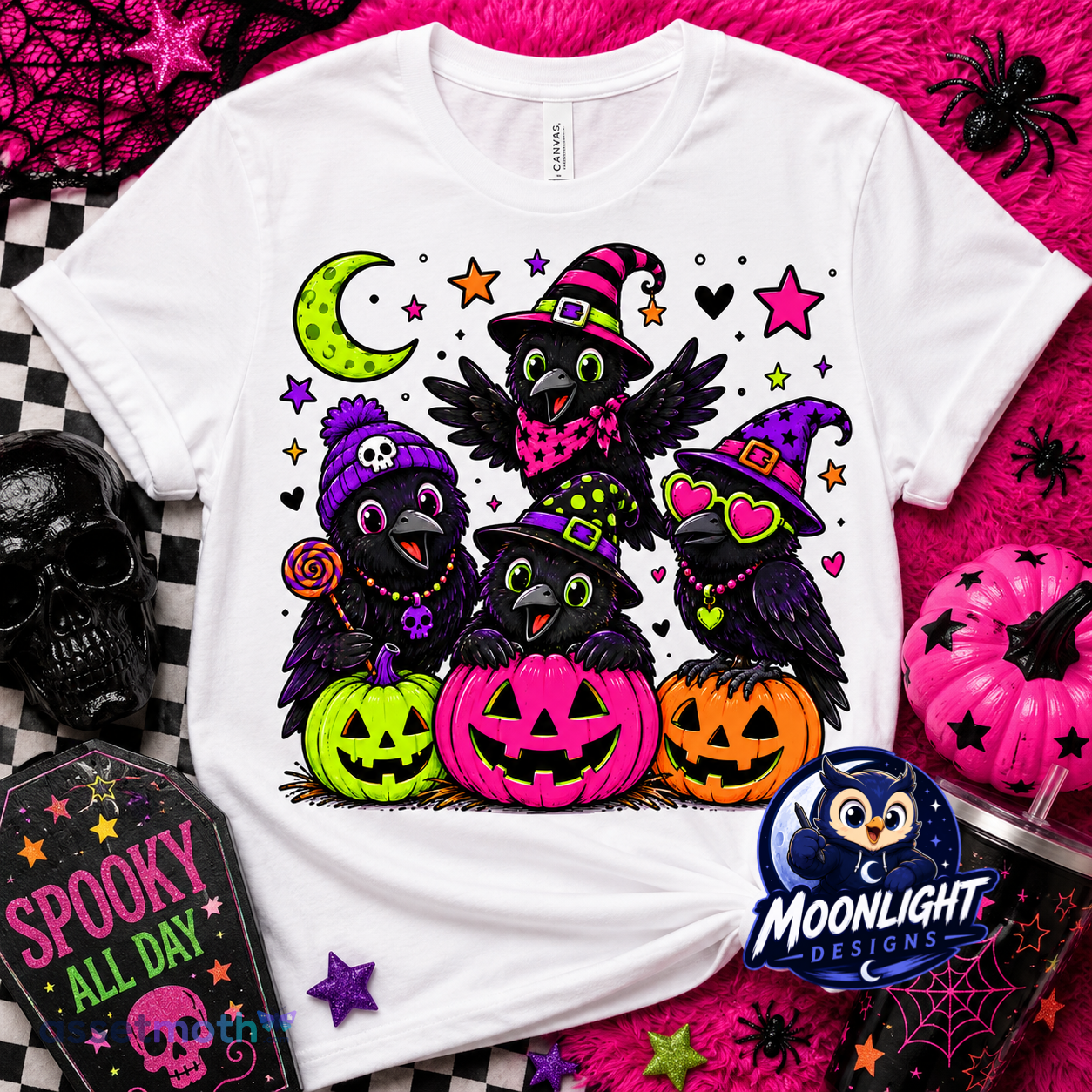 Neon Ghosties preview image