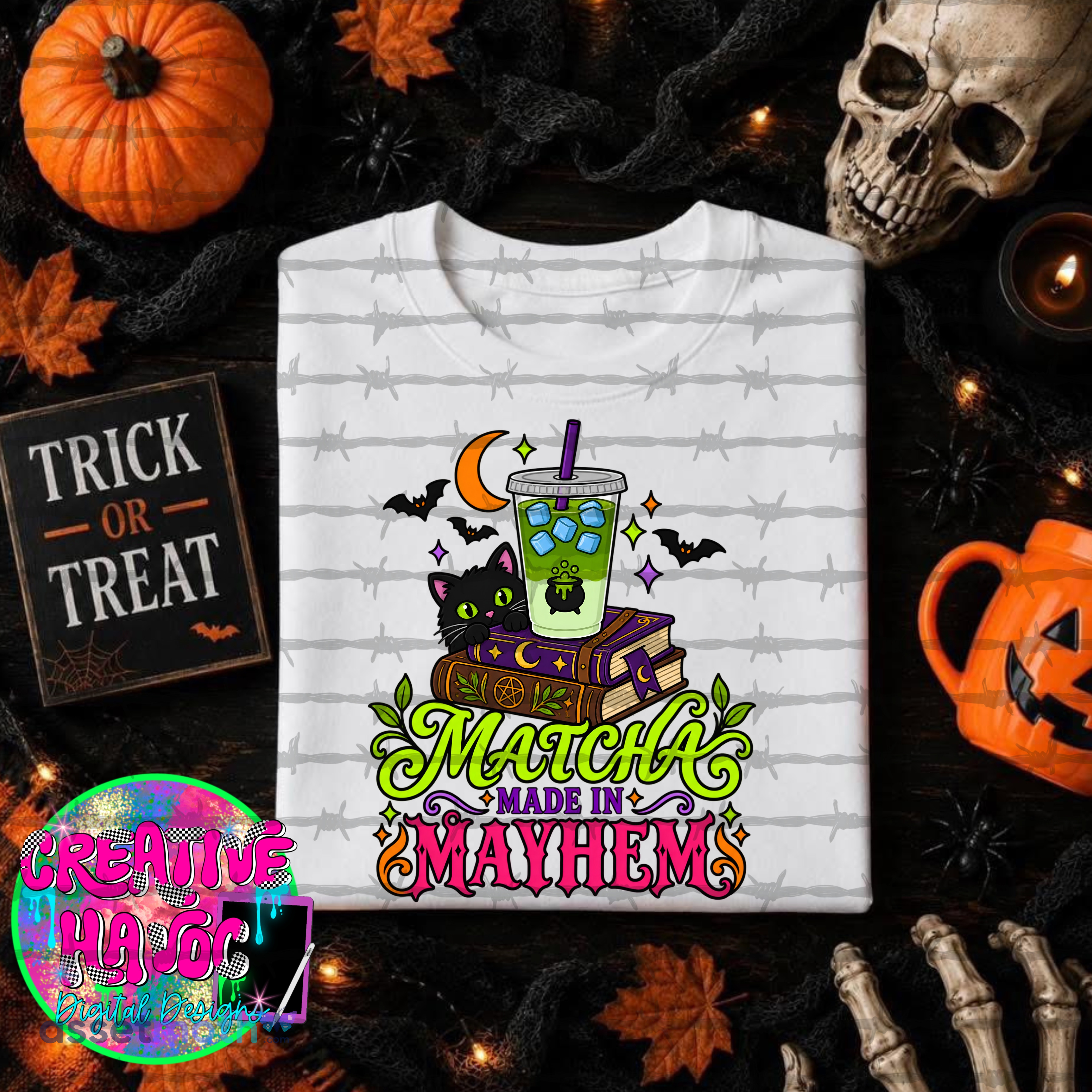 Witchy caffeine png preview image