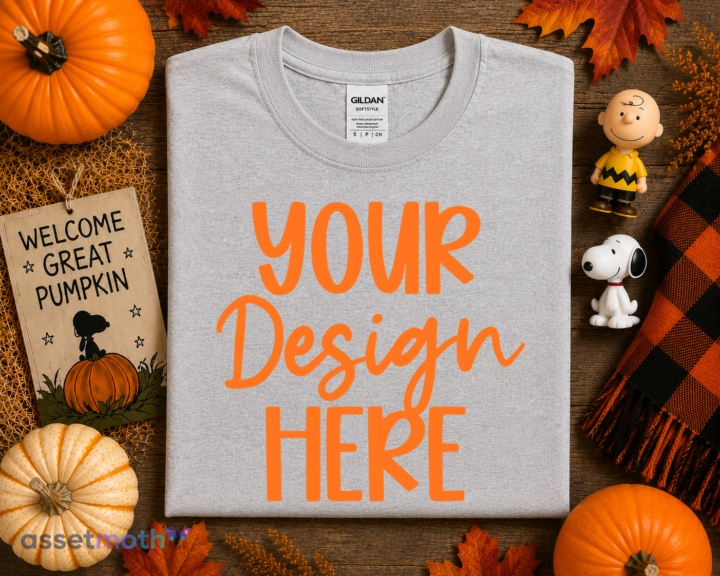 The Great Pumpkin (SPORT GREY): 2026 Shirt Mockup preview image
