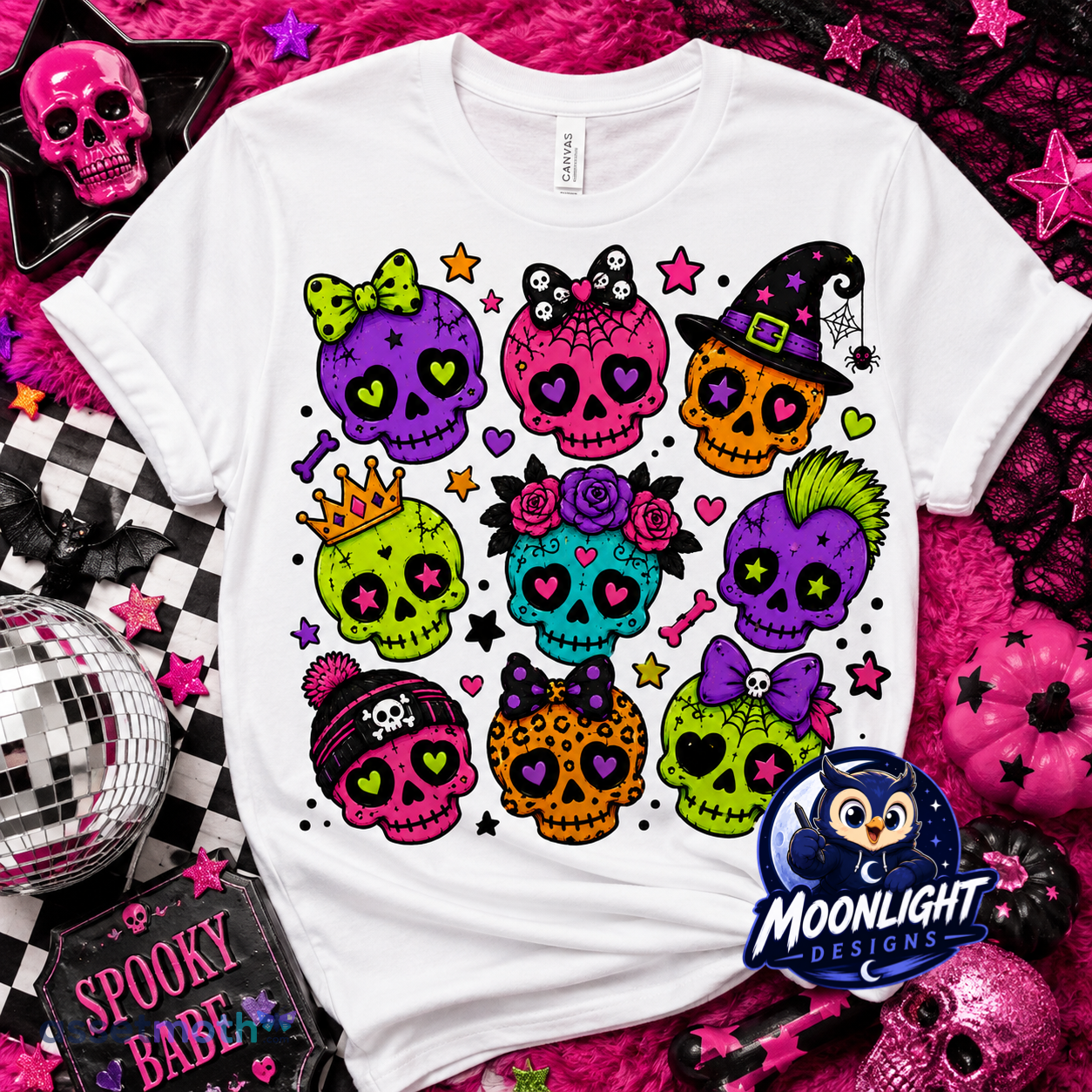 Neon Ghosties preview image